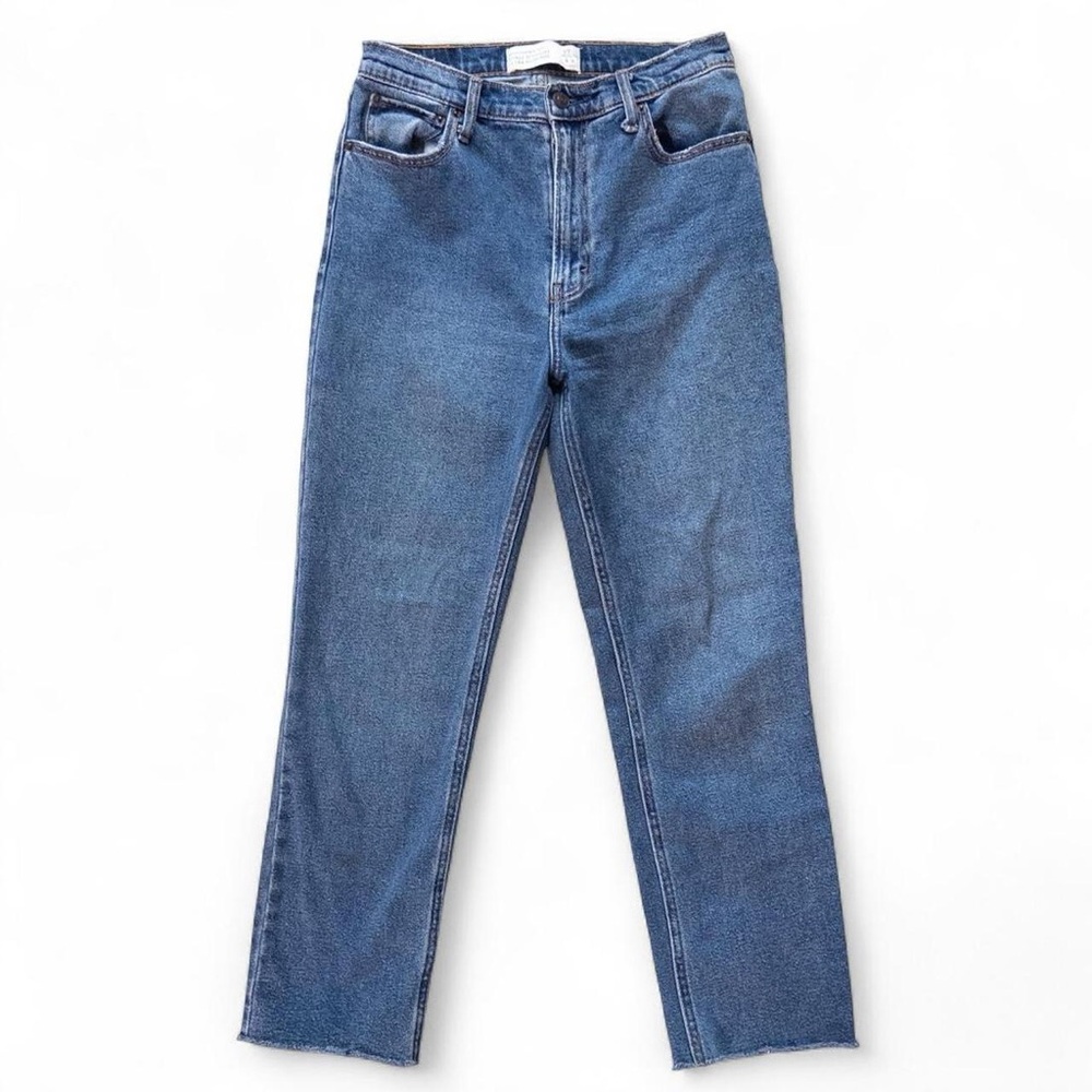 Abercrombie & Fitch Ultra High Rise Ankle Straight Jeans 27/4